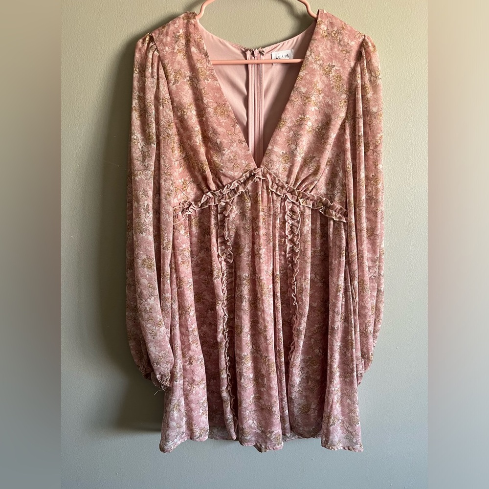 Le Lis collection pink floral dress